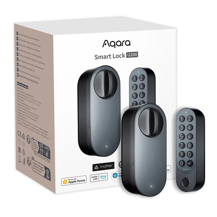 Aqara Smart Door Lock U200 Matter Thread EL-D02D-GR — 2
