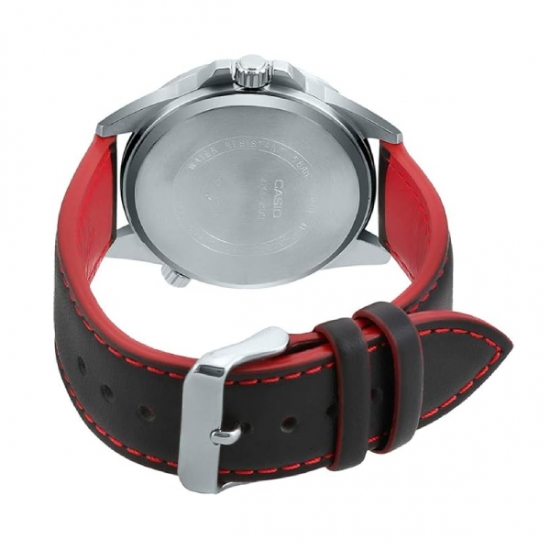 Casio Men Leather Face: 6 Hand MTP-SW320L-AVDF — 2