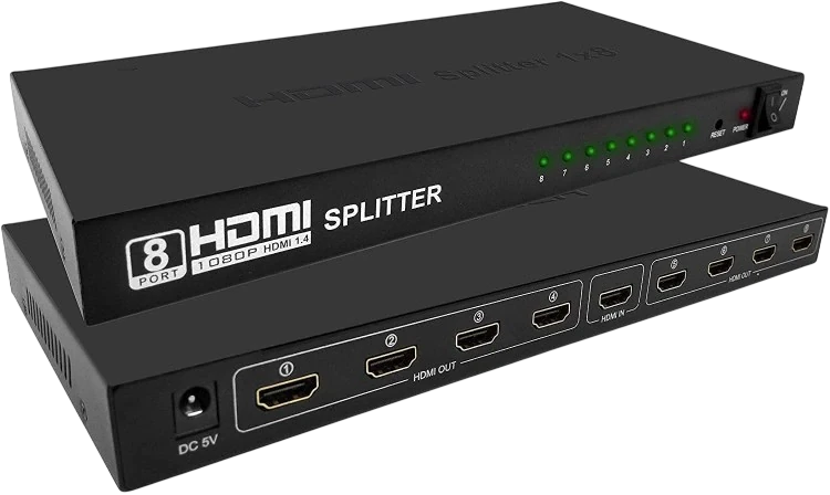 HDMI Splitter 1080p 8 Port — 2