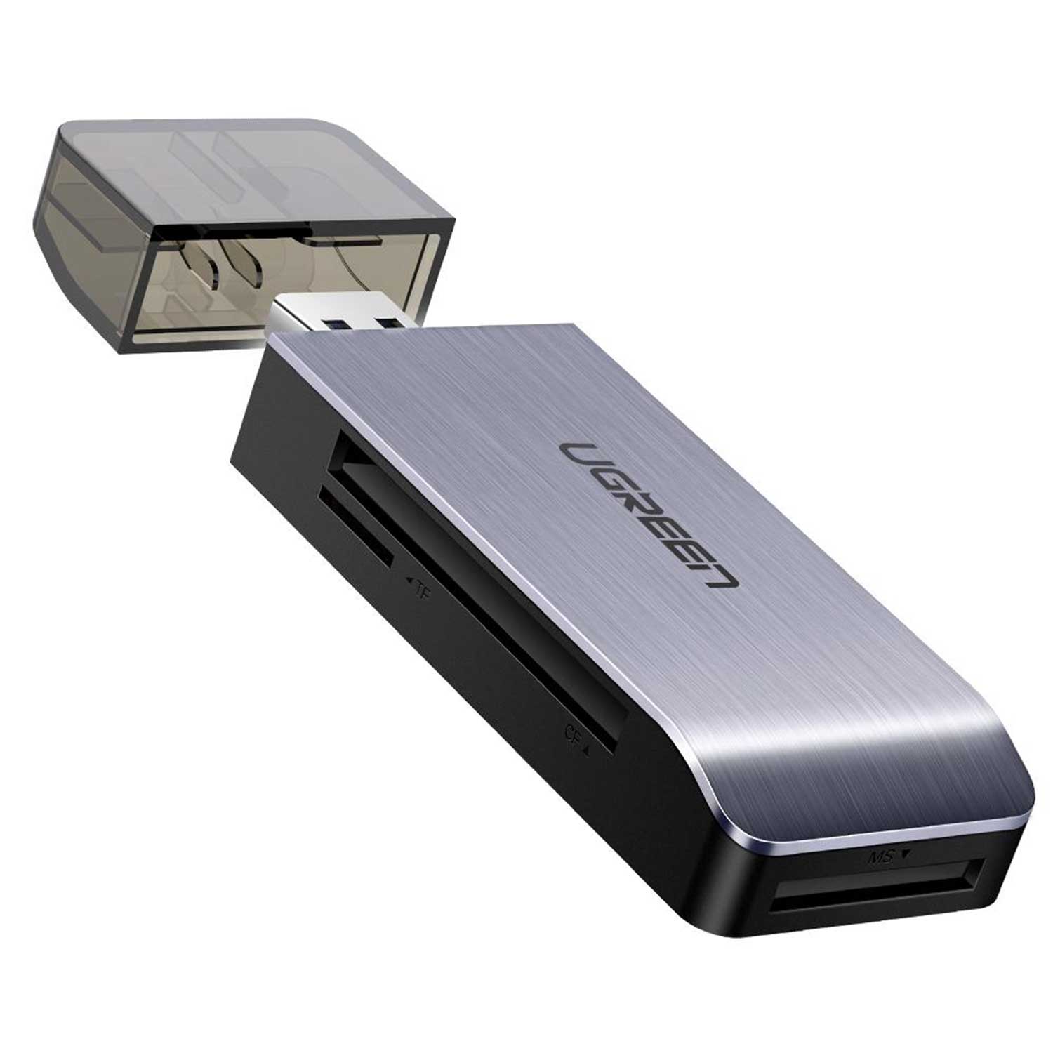 Card reader UGREEN USB-A 3.0 to TF SD CF MS Multifunction 50541 — 4
