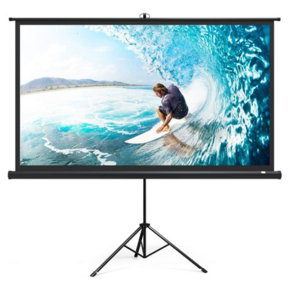 TPS-240T Manual Projector Screen Tripod 240 x 240 cm 95 x 95 — 2