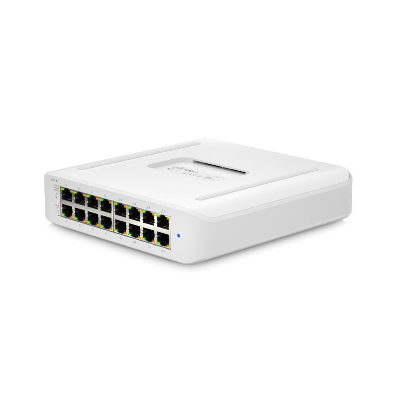 Гигабитный коммутатор Ubiquiti USW-Lite-16-PoE PoE+, 16 портов — 7