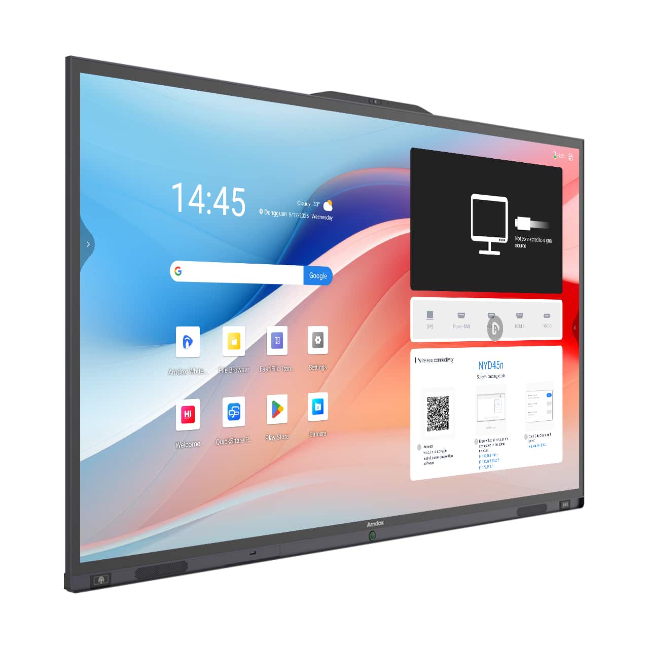 AMDOX F075AF Size - 75 Interactive smartboard — 3