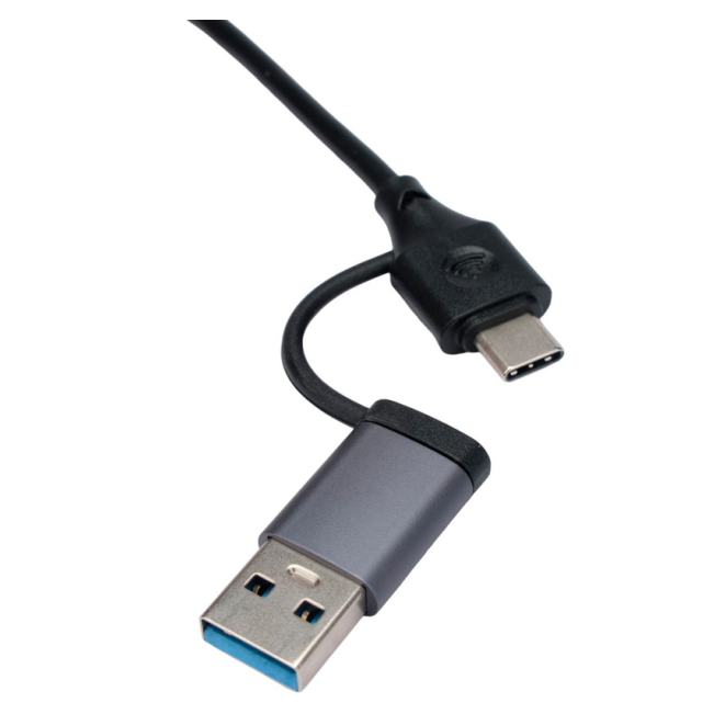 Gembird UHB-C444 Type C USB3.0 To 2xTypeC; USB3.0; USB 2.0 — 2