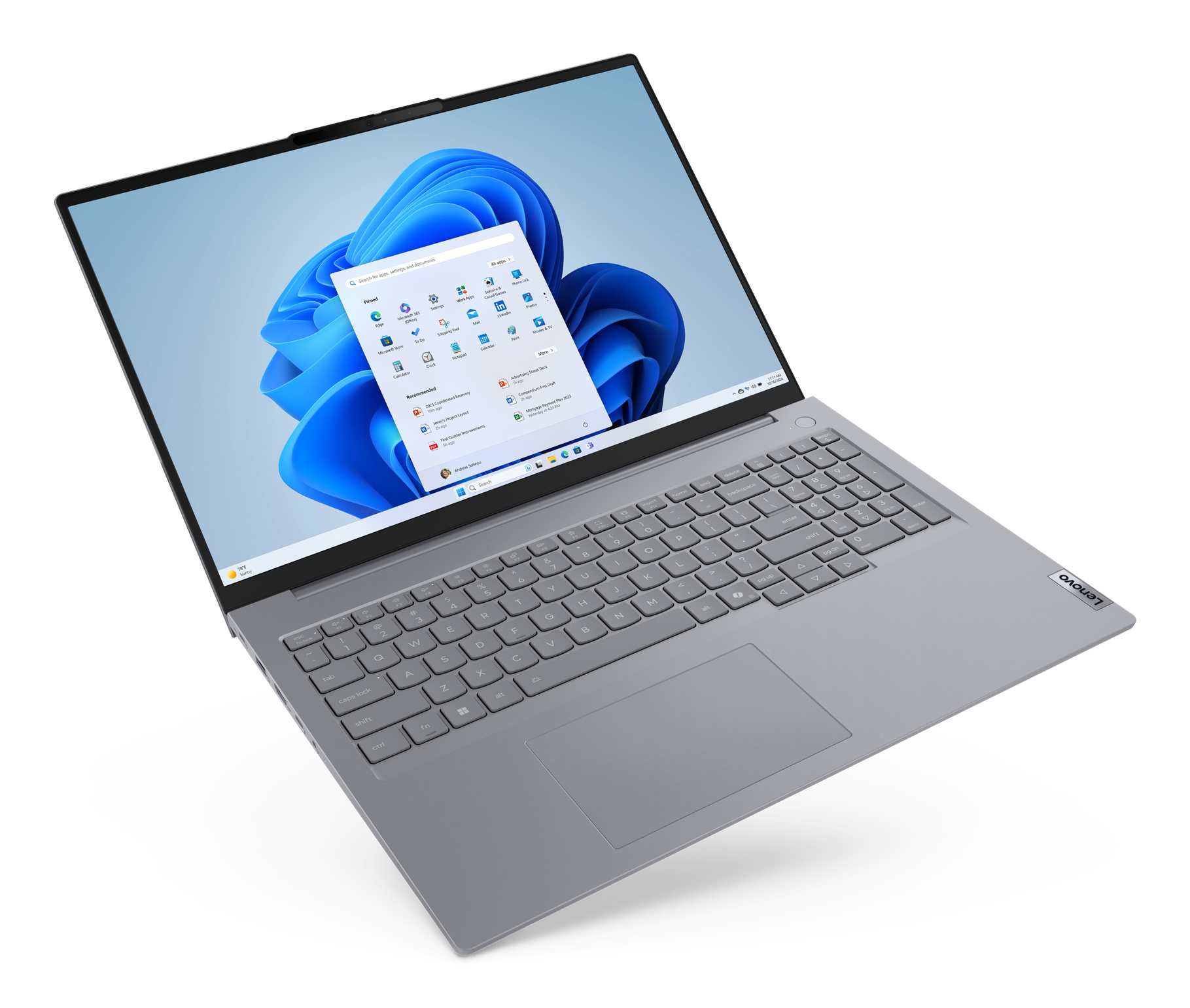 ThinkBook 16 8 16 WUXGA LED 1920 x 1200 Core Ultra7 355H DDR5 Backlit 21UR0067FW — 5