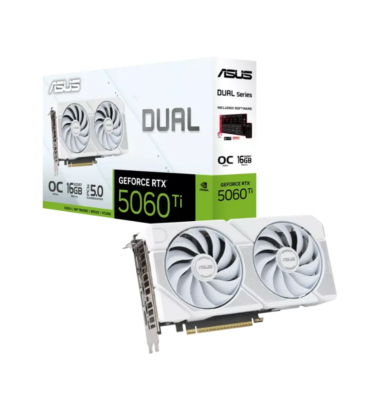 Видеокарта ASUS Dual Geforce RTX 5060 — 3