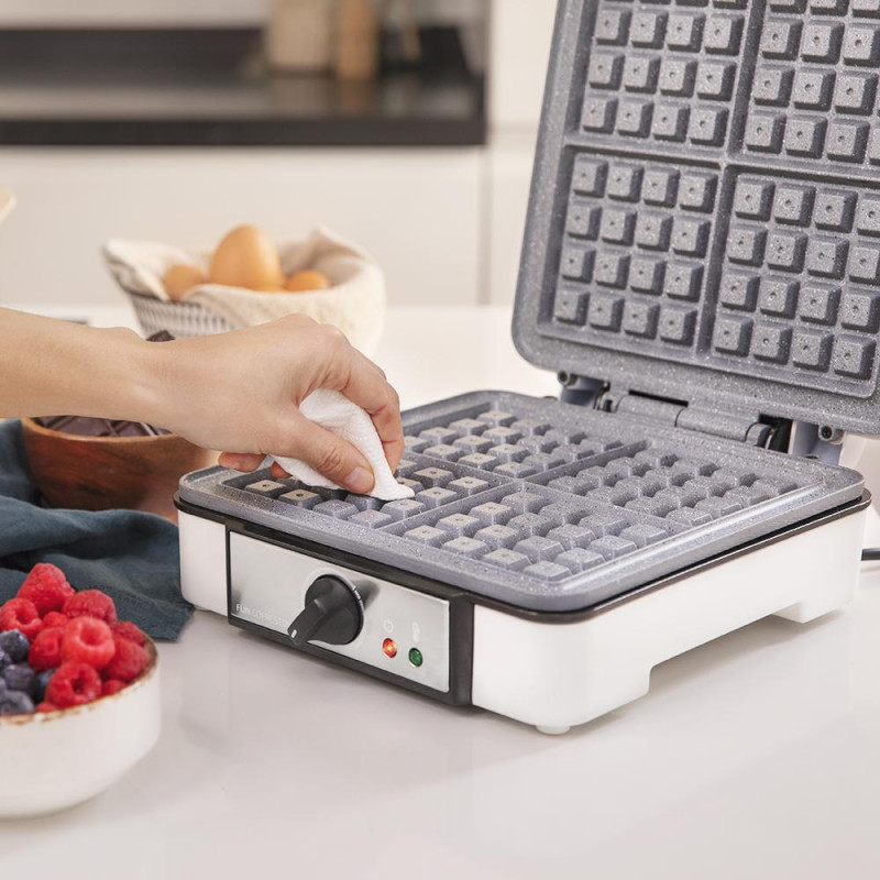 CECOTEC Gofrera Fun Gofrestone 4Inox — 4