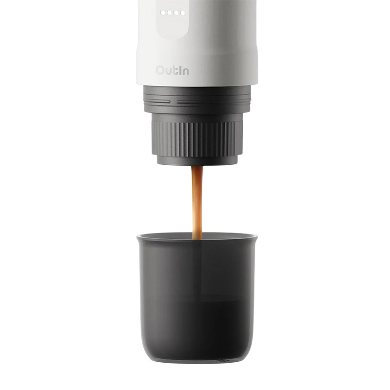 Nano portable espresso machine Outin A000005 Pearl — 3