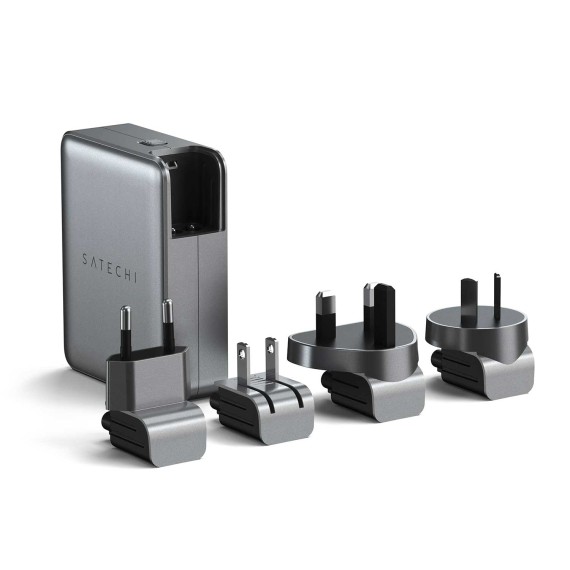 Power adapter SATECHI USB-C 4-Port GaN Travel Charger ST-W145GTM 145W — 2
