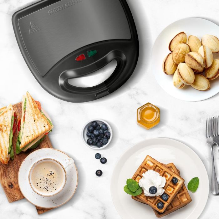REDMOND RMB-M619 5 sandwich & waffle maker — 4