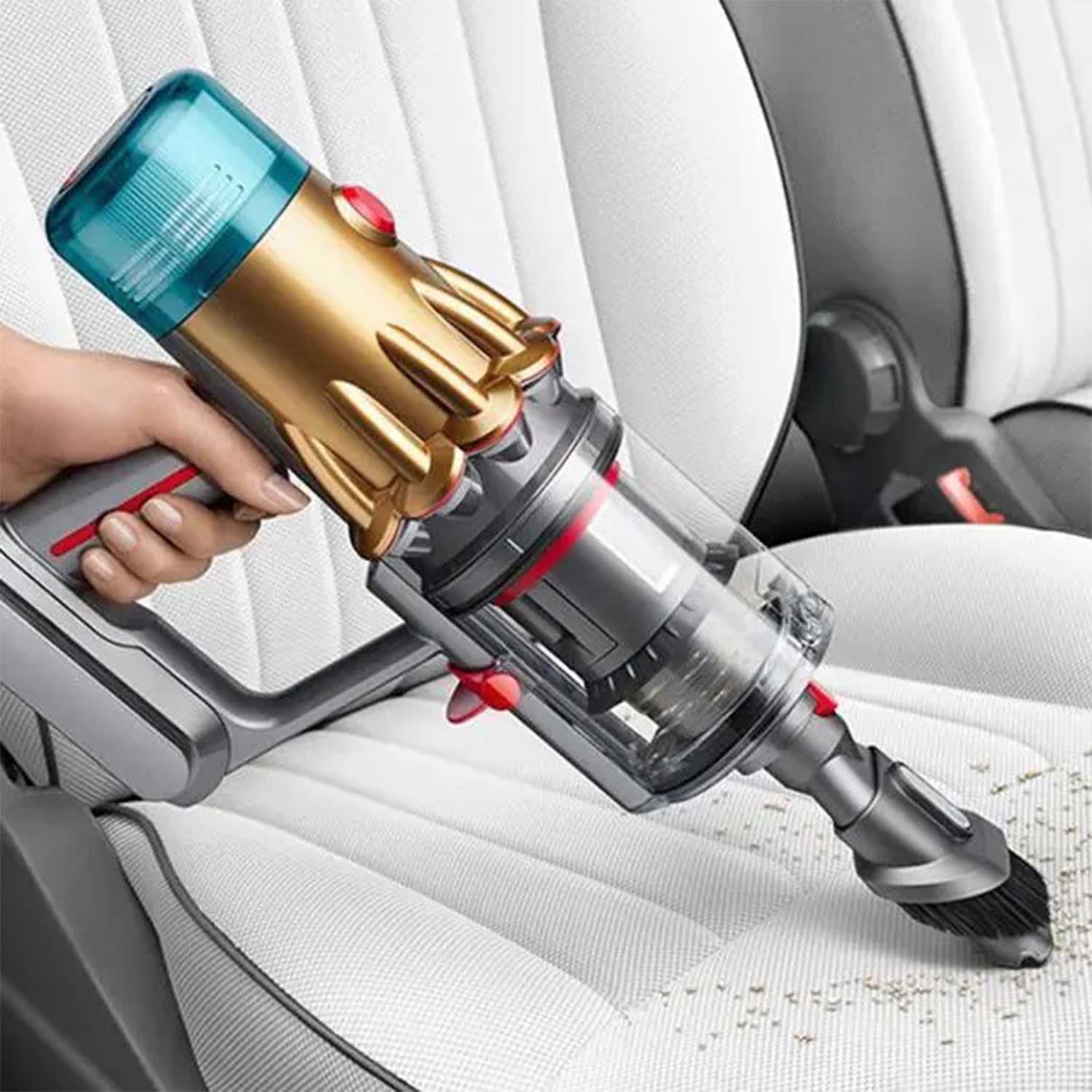 Cordless vacuum cleaner Dyson V12 DETECT SLIM ABSOLUTE SV46 NICKEL — 3