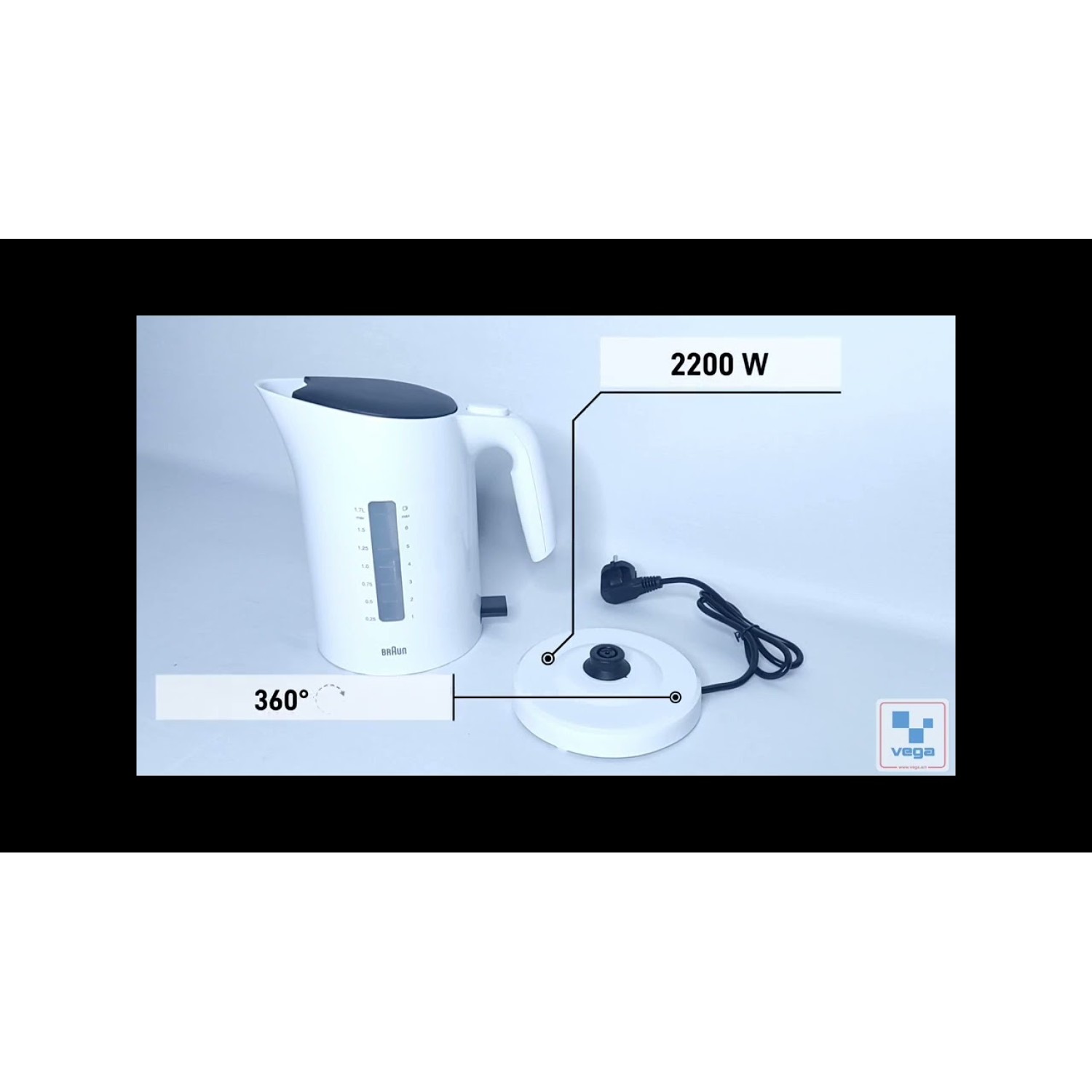 Electric kettle Braun WK3100WH — 7