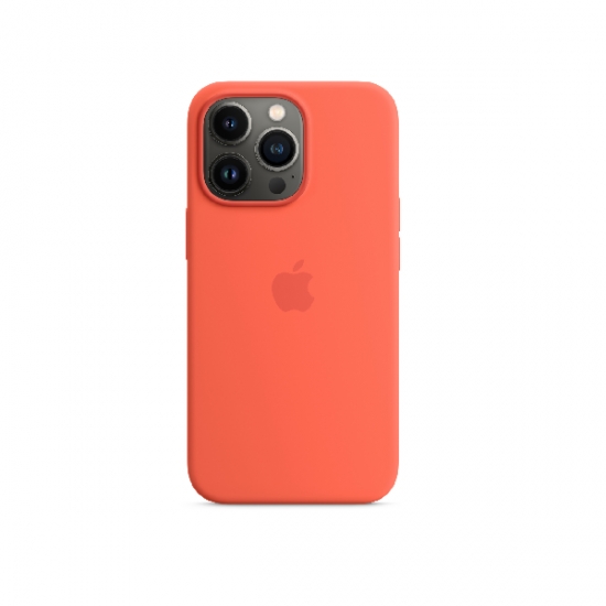 Silicone Case MagSafe iPhone 13 Pro Nectarine — 2