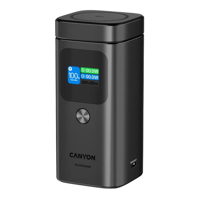 Canyon OnPower 150 15000mAh Qi2 Magnetic Power Bank CNS-CPB150DG — 2