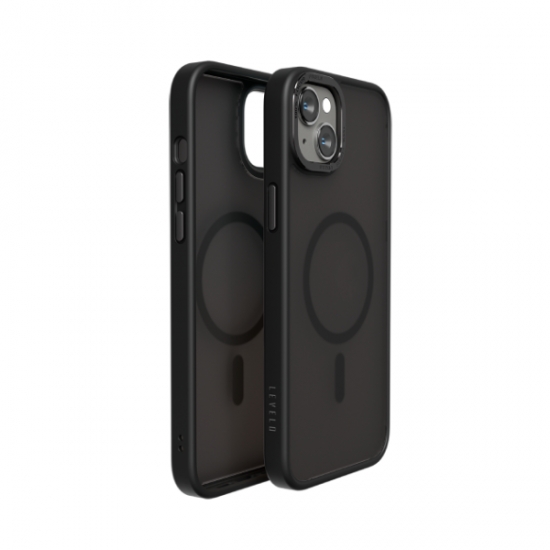 Levelo Kayo Magsafe Case iPhone 14 PLus LVLMAGKAYO14M-BKBK Matte — 2