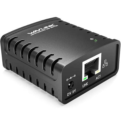 Wavlink USB2.0 Network 10 ps LPR Print Server — 4