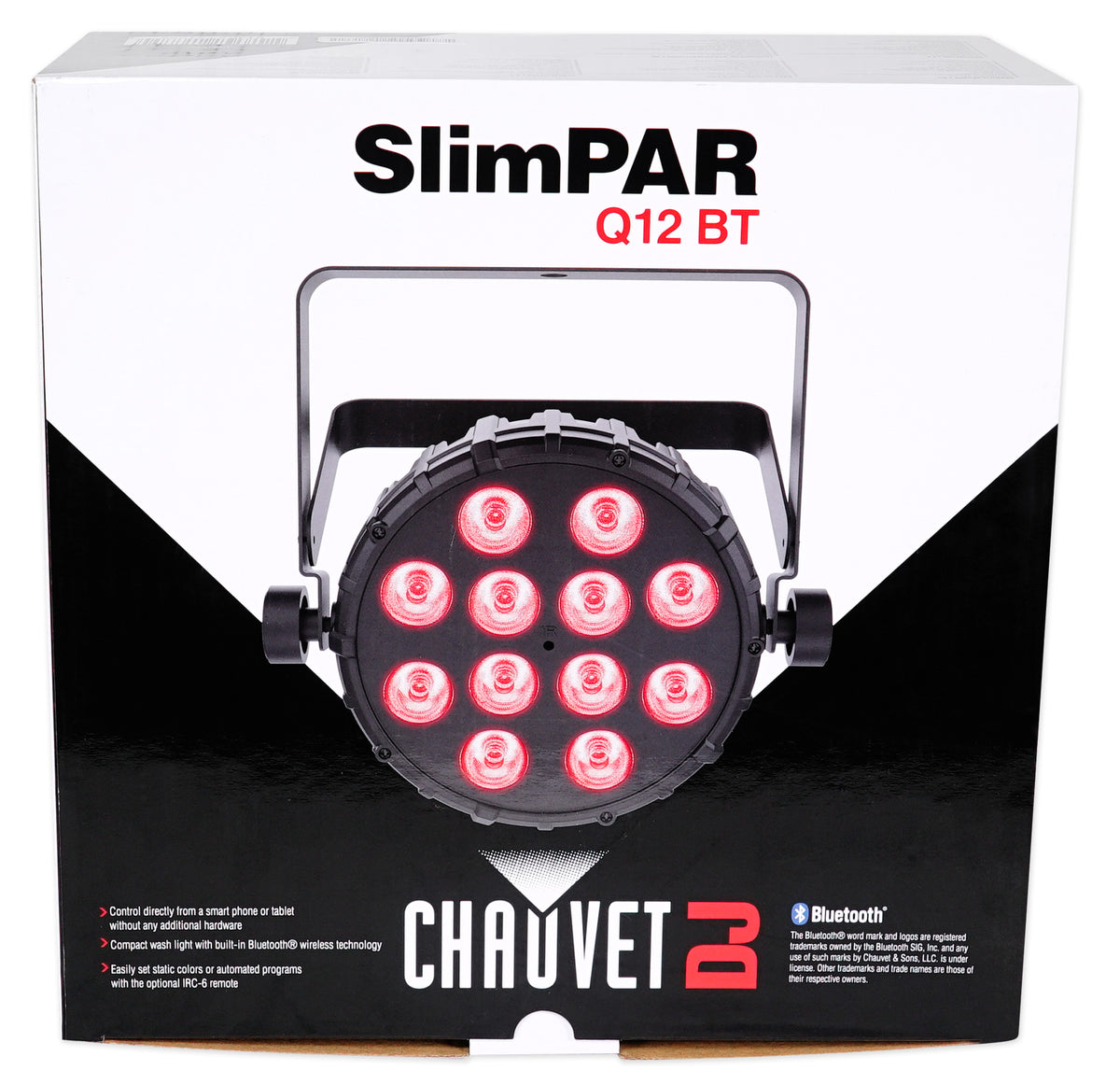 Chauvet SlimPAR Q12 BT RGBA Par LED Lighting with Bluetooth — 3