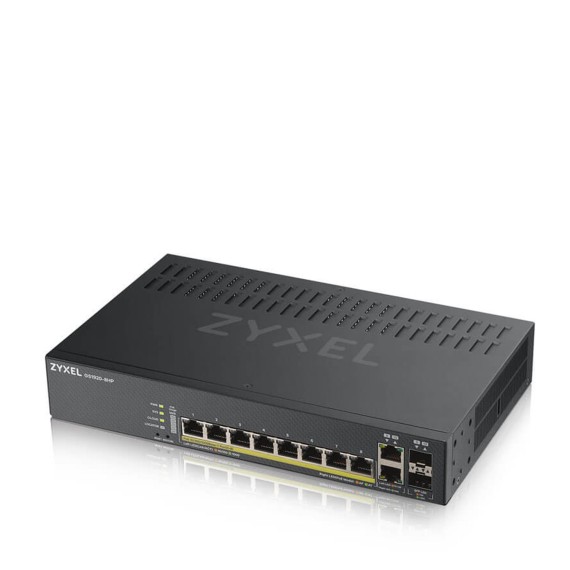Network device ZYXEL Switch NebulaFlex GS1920-48HPV2 Smart L2 Gigabit 44xRJ-45 4x Combo SFP RJ-45 375W PoE bgt Rack 19 GS192048HPV2-EU0101F — 2