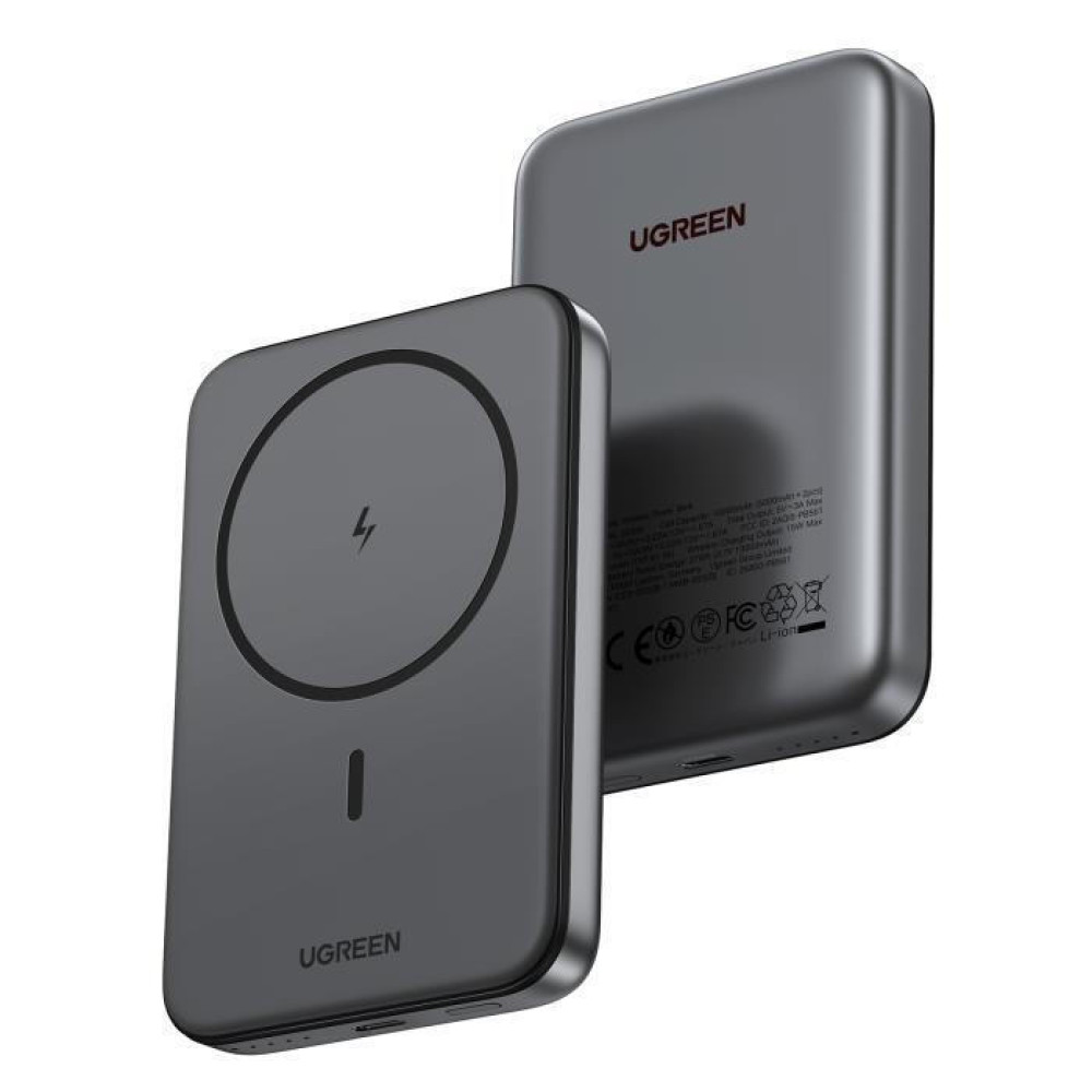 UGreen Folable Kickstand Magnetic Battery 15086 Wireless Magnetick Power bank 10000mAh — 7
