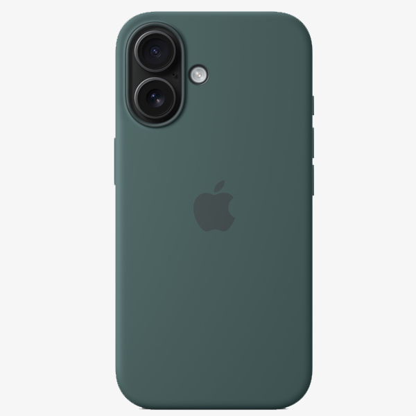 iPhone 16 Plus Silicone Case with MagSafe Lake