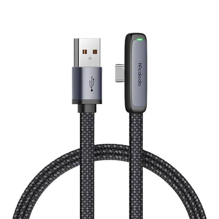 Cable McDododo 90 Degree Type-C 6A Cable 1. CA-3340 — 2