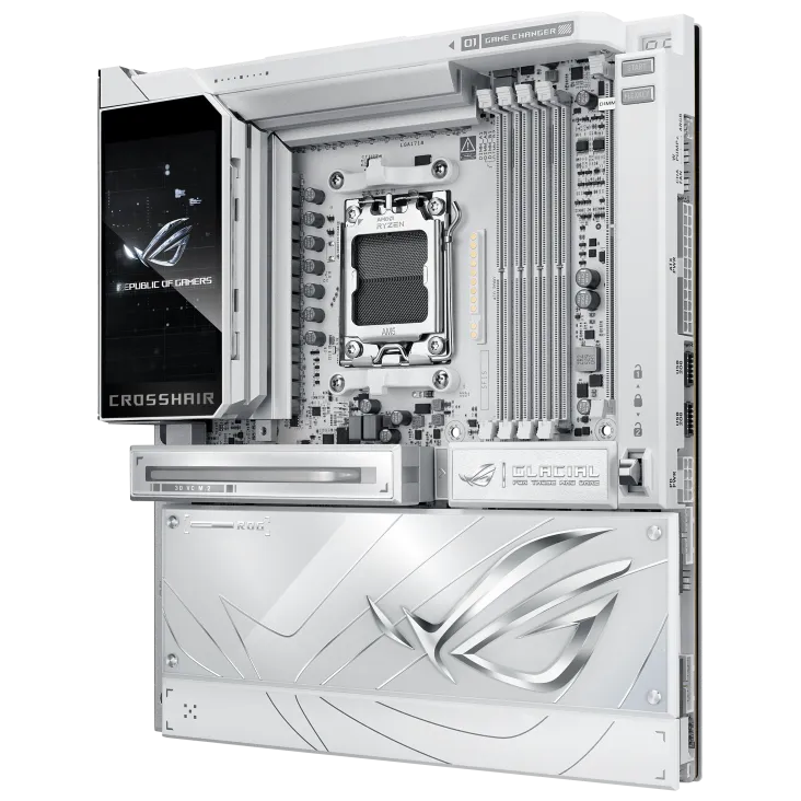 ROG CROSSHAIR X870E GLACIAL — 2