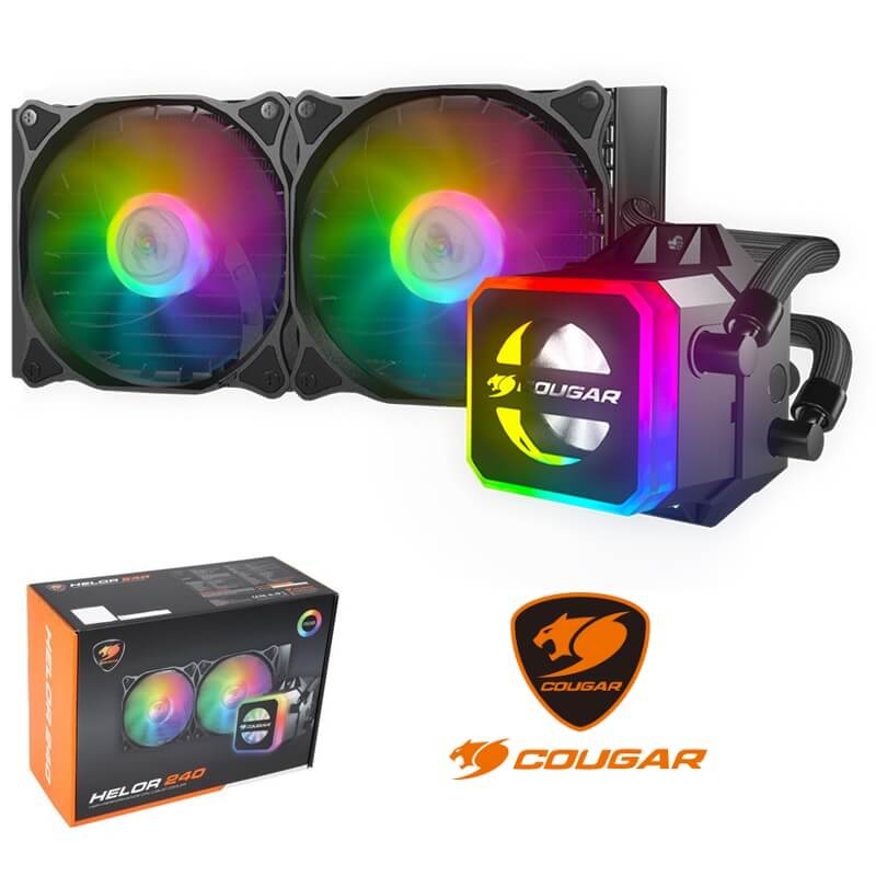 COUGAR Helor 240 LGA 20xx 1366 1200 115xs 775s AM5 4 AM3+s...RJB LED light — 4