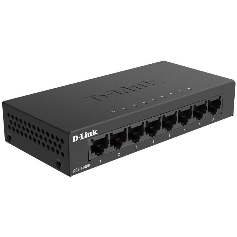 Gigabit switch D-Link DGS-1008D K2A 8G 8port — 2