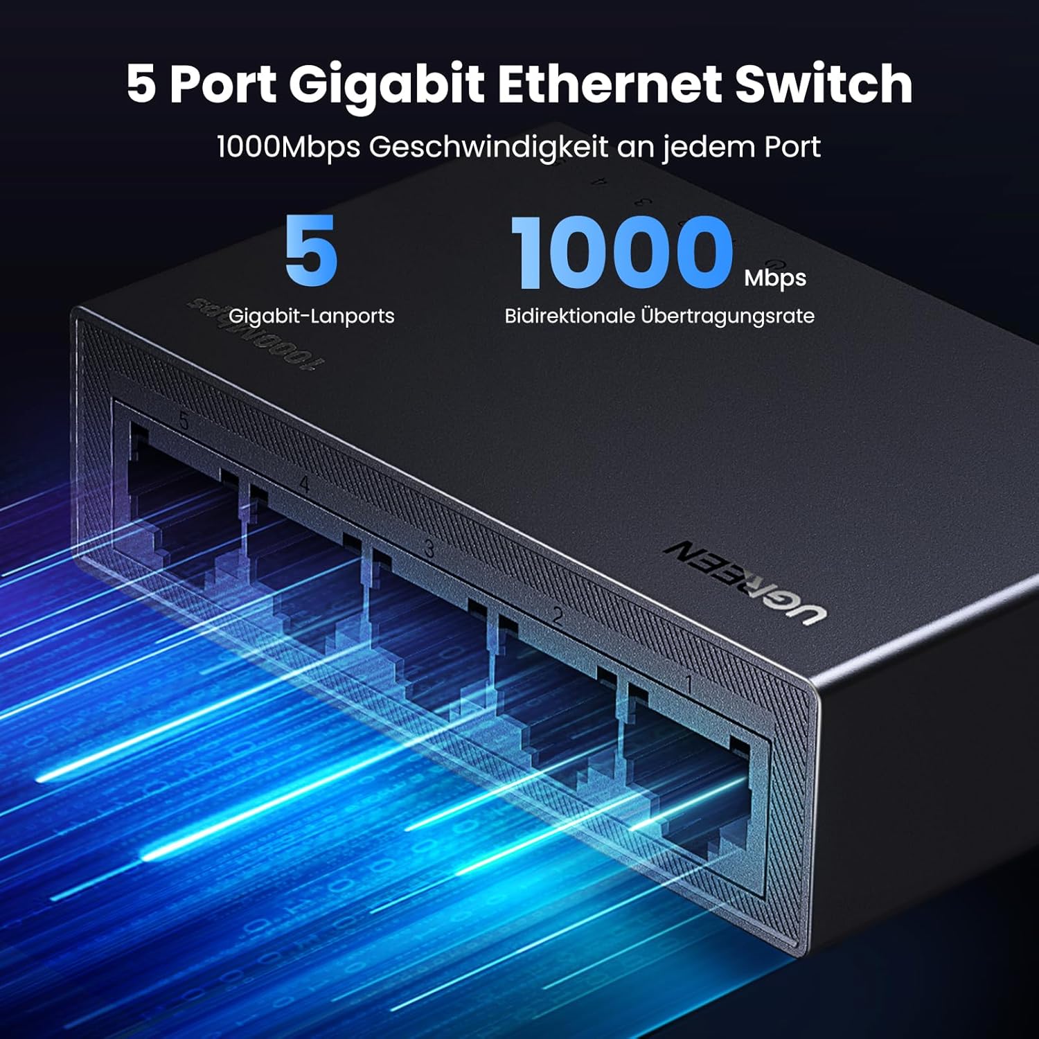 5-Port Gigabit Ethernet Switch 15641 EU — 3