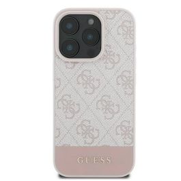 Case iPhone 16 Pro max Guess PU Hard Bottom Stripe