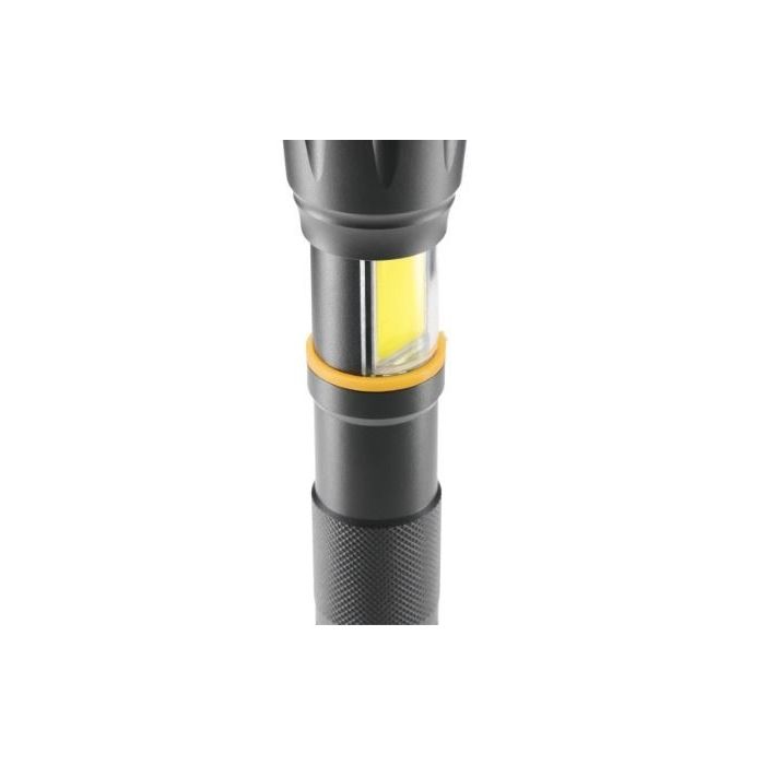 “W200 LED Torch Batteries Zoom COB Aluminium 3 Modes 228620 — 6