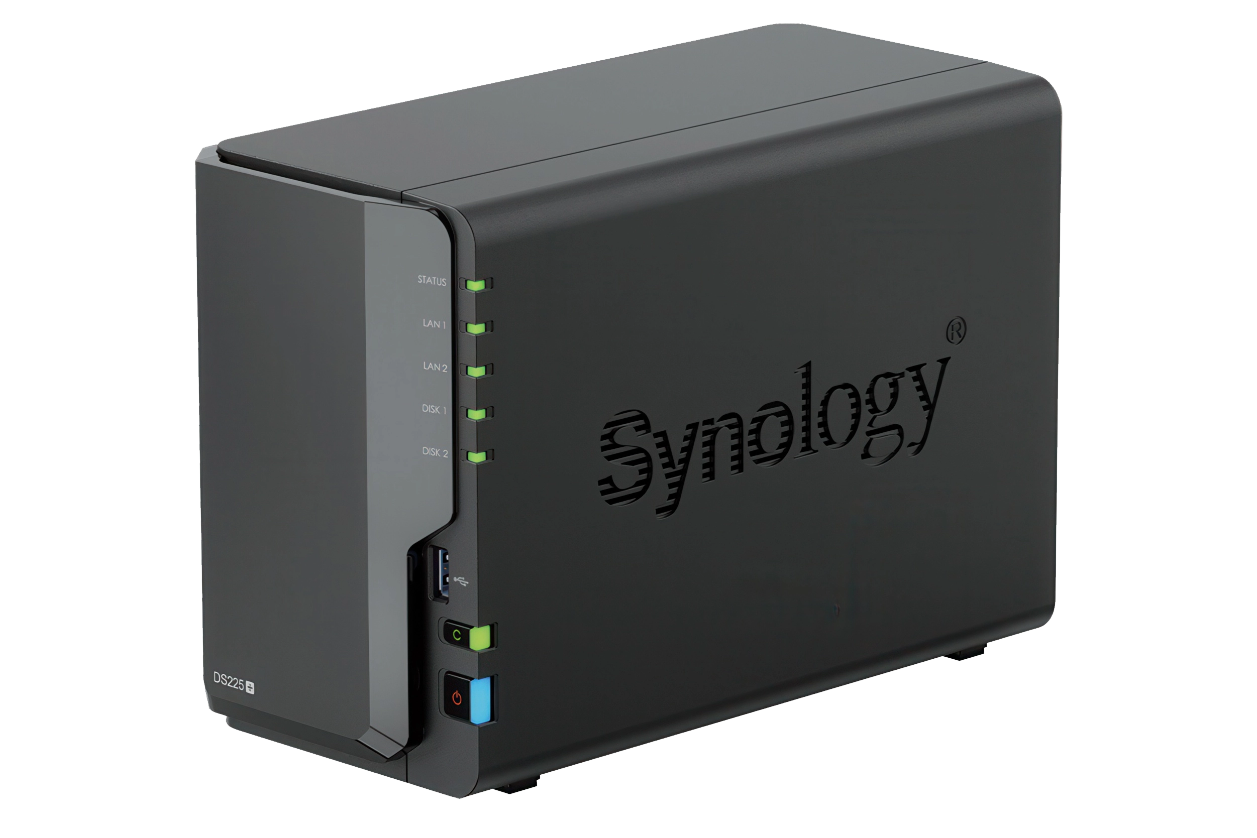 Synology DS225+ 2 Bay Barebone NAS — 2