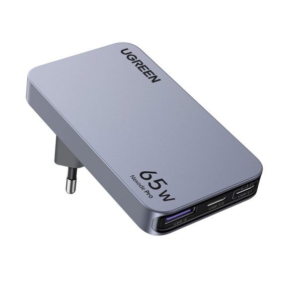 Power adapter UGREEN X753 Nexode Pro GaN Fast Charging PD 3 Ports GR 25356 65W — 2