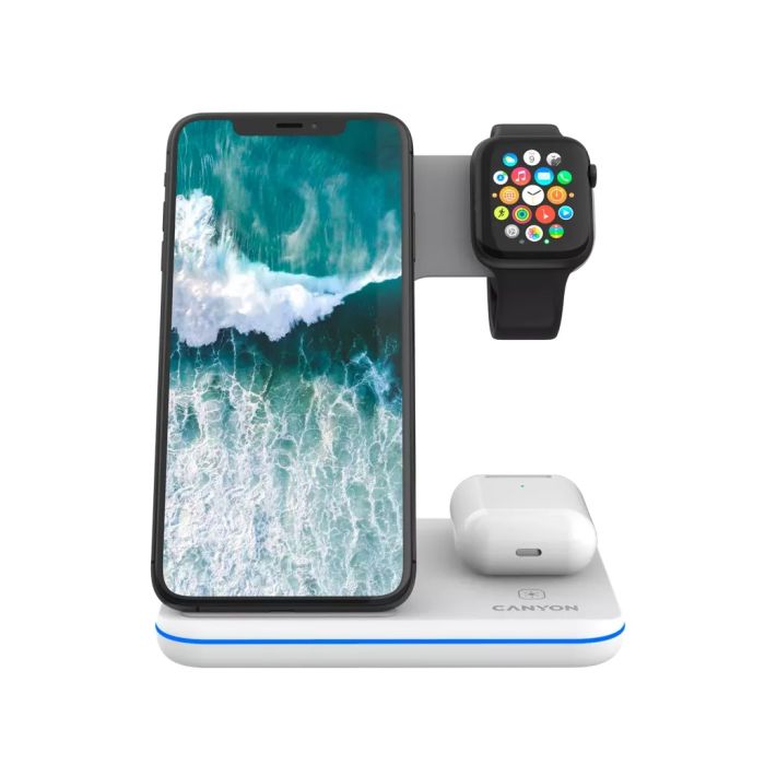 Canyon CNS-WCS303W 3in1 Wireless charger — 5