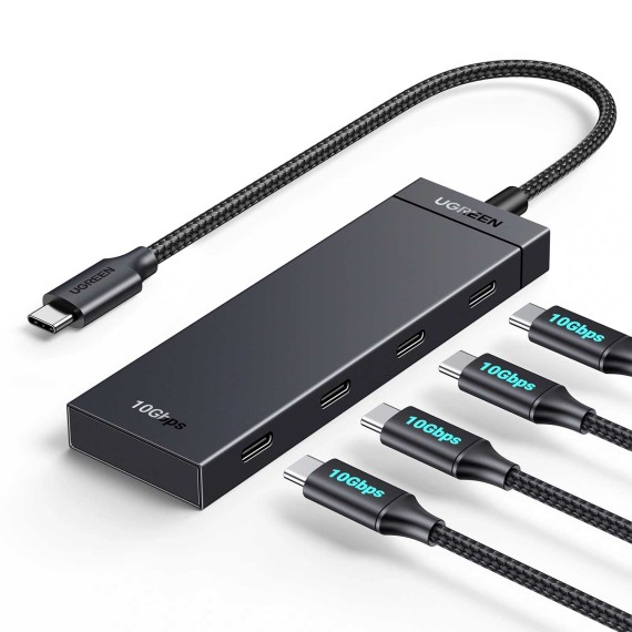 Usb-hub UGREEN CM806 4 Port USB-C 3.2 Gen2 35584 — 2