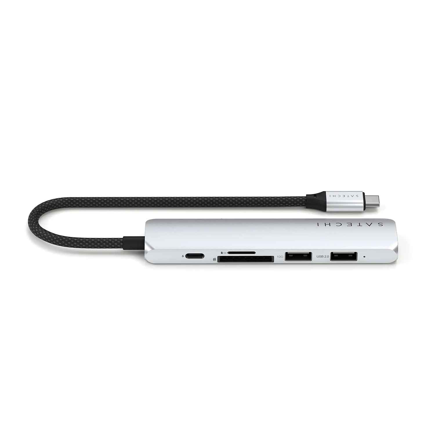 USB hub SATECHI 6-in-1 USB-C Slim Multiport Adapter ST-P6SS — 3