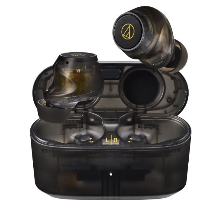 Audio-Technica ATH-CKS30TW TRANSLUCENT Wireless Earbuds ATH-CKS30TW+TBK — 2