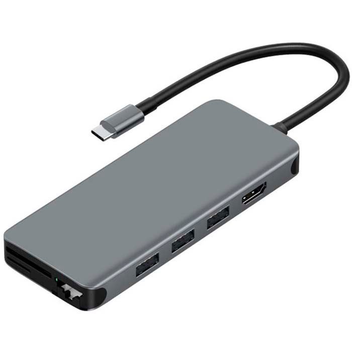 Lion 12-in-1 Multi-Function USB-C Hub