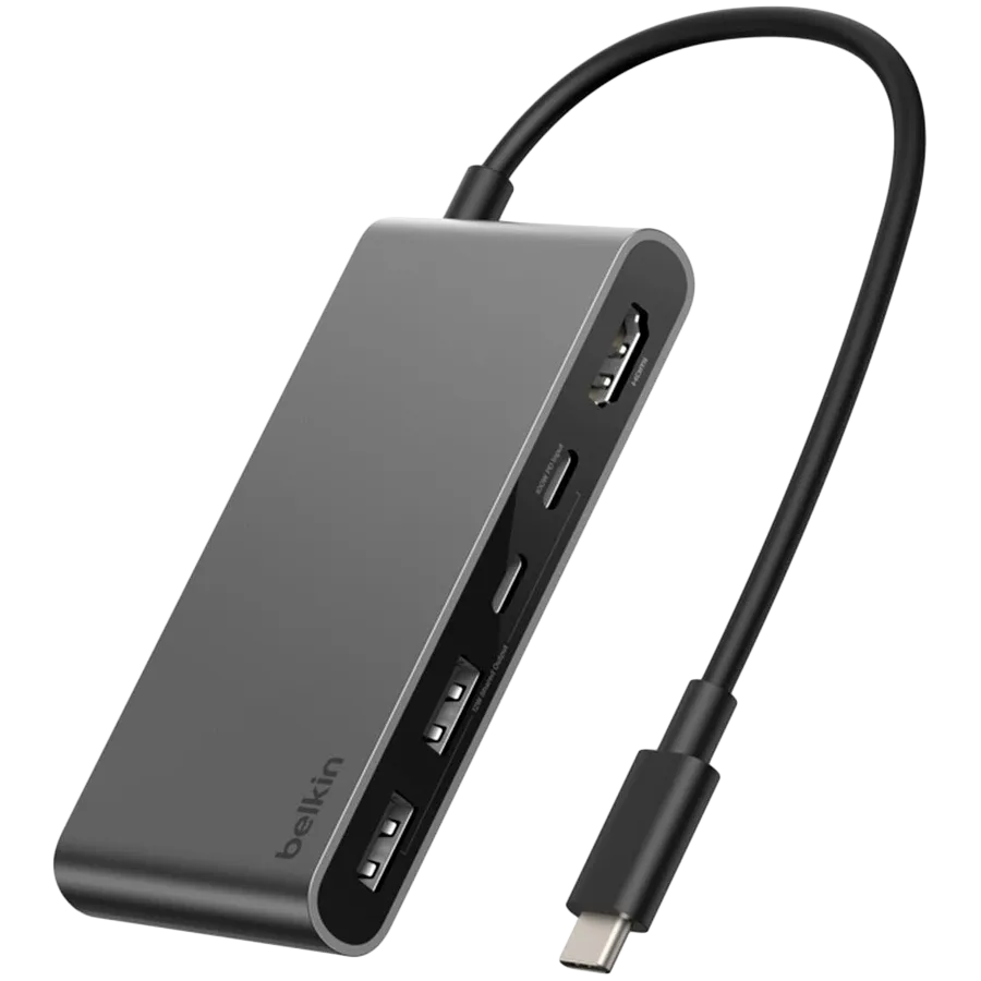 BELKIN 5-Port USB-C Hub with Dual USB-C Ports — 2