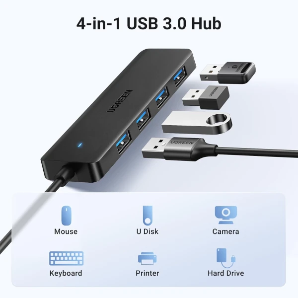 UGreen USB 3.0 - 4x USB-A 3.0 35574 — 2