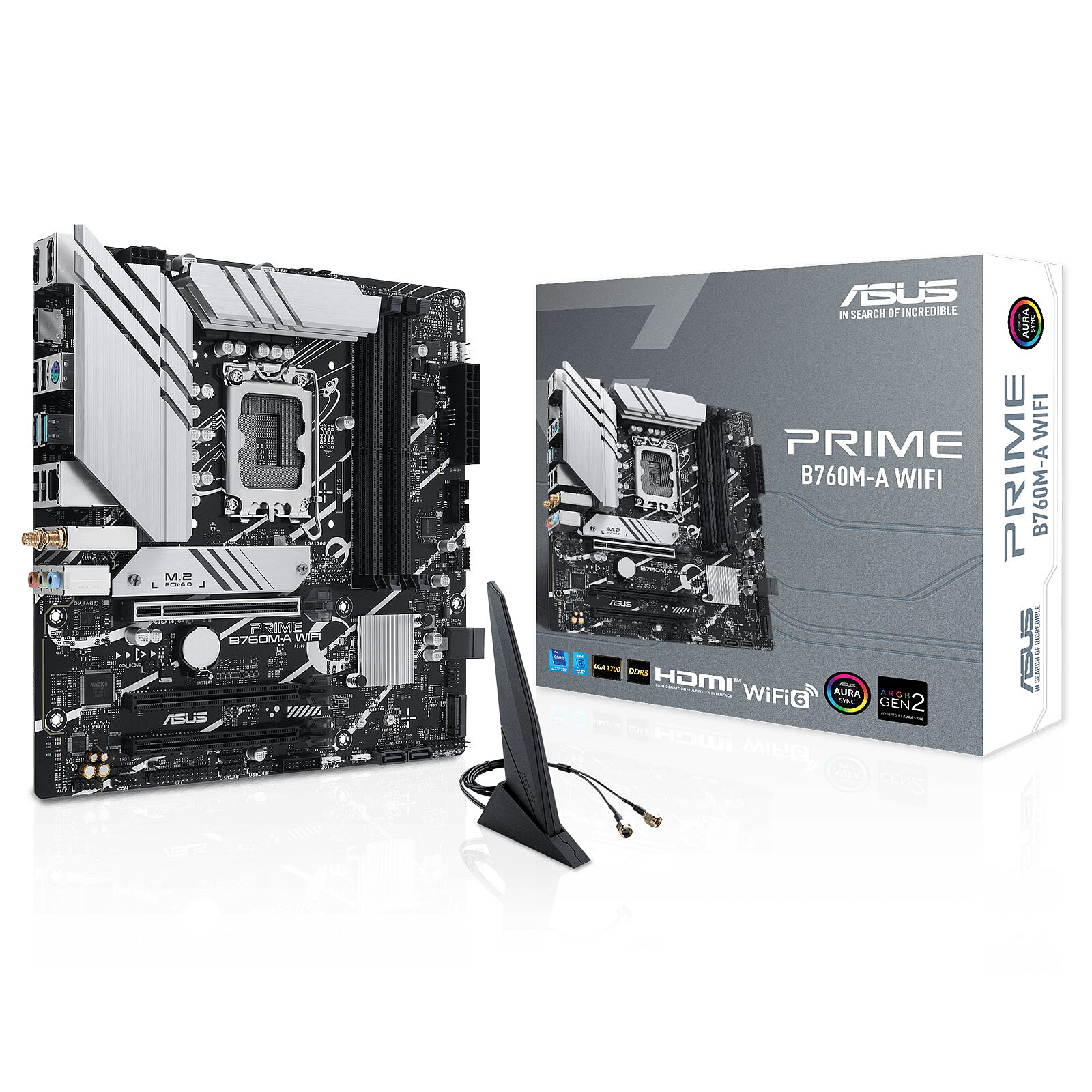 PRIME B760M-A WiFi 1700s DDR5 ready 1EL0 — 2