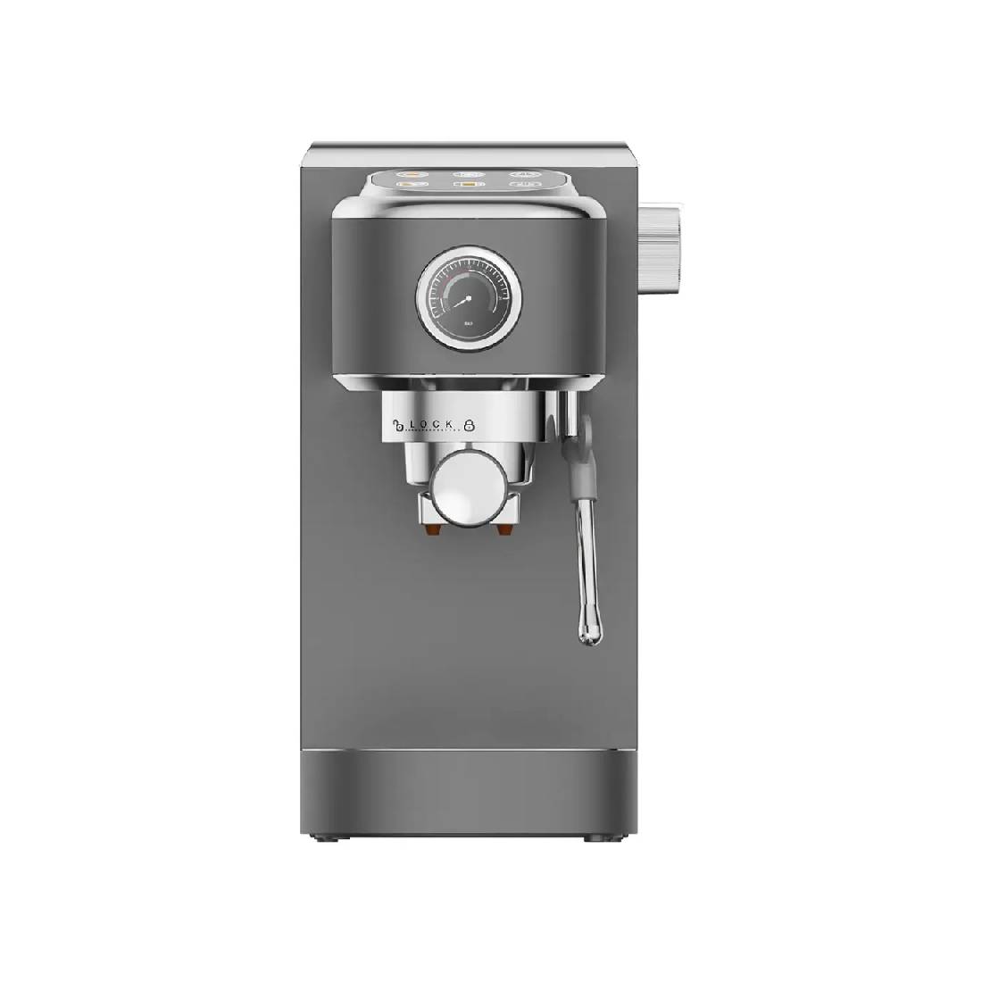 Սուրճի մեքենա LePresso Caffe Virtuoso 20 Bar Espresso Maker Frother Pres. Gauge LPCFFTEM0072GY — 3