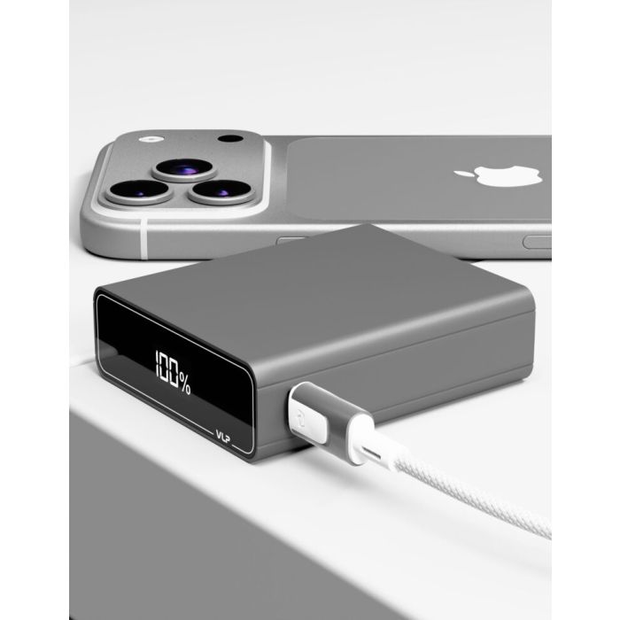 VLP B-Energy 10000 mAh 30W USB-C USB-A Steel 1042005 — 4