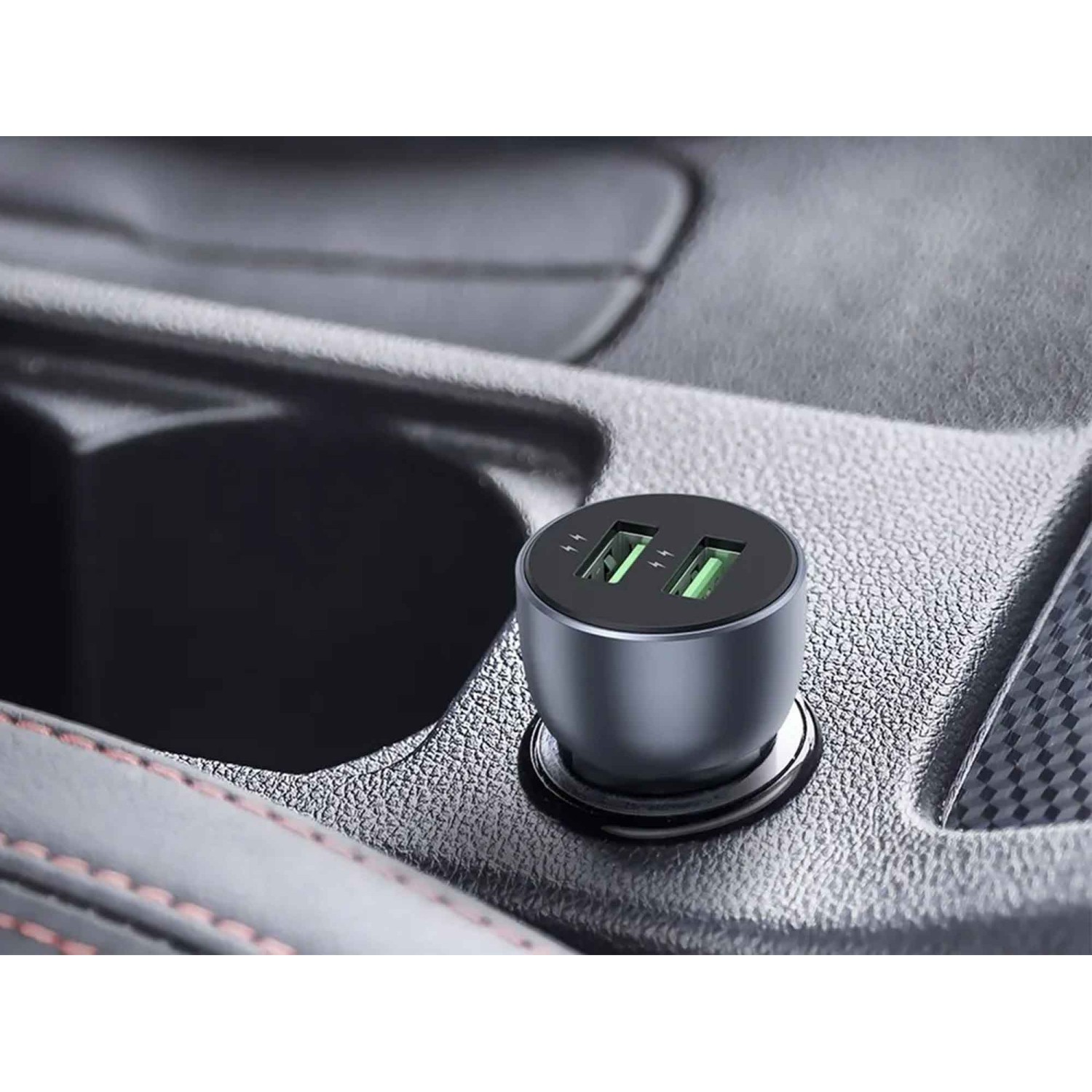 Car charger UGREEN Charger 2 x USB-A Fast Charging BL 10144 36W — 3
