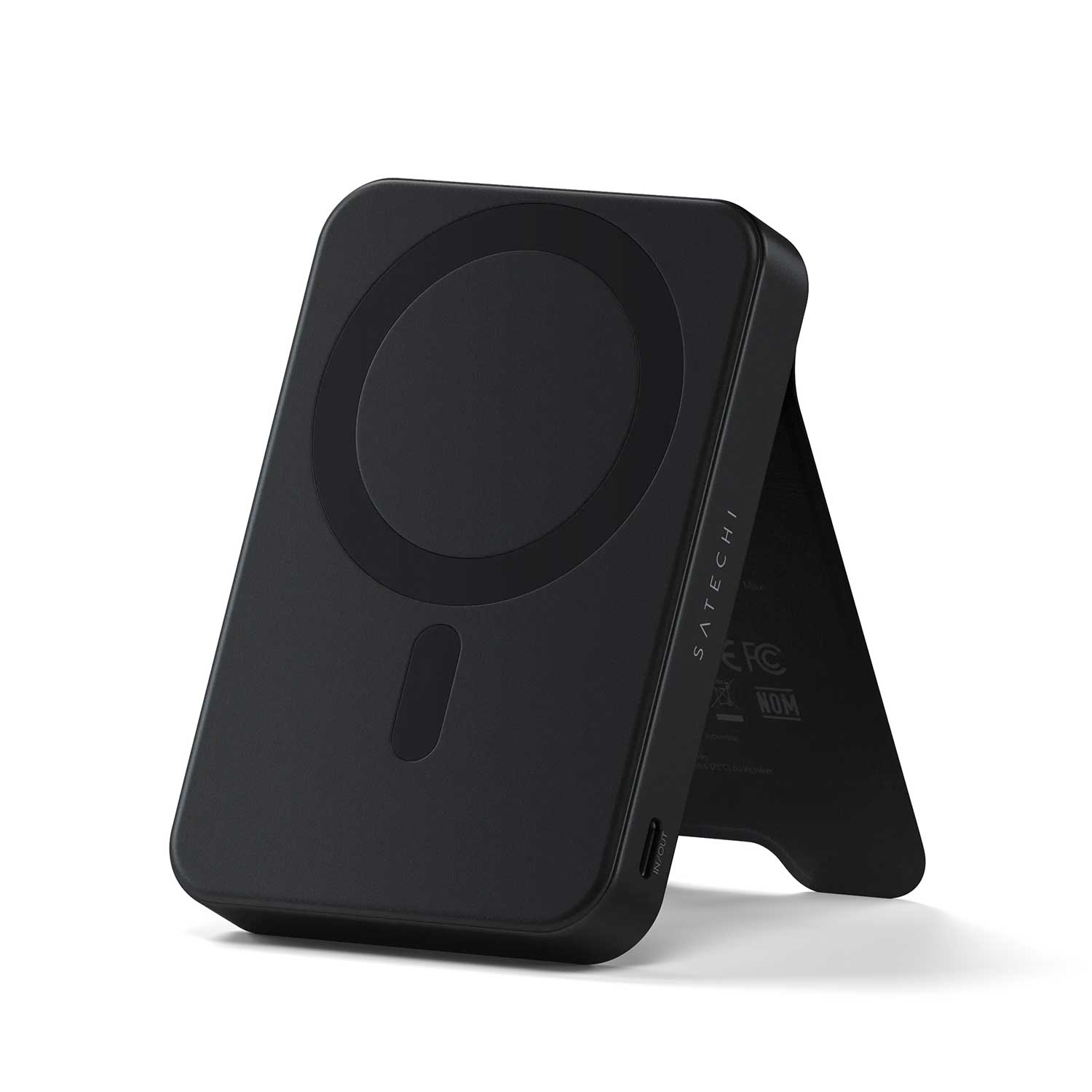 Power bank SATECHI OntheGo 10000mAh Magnetic Qi2 USB-C PD witch Stand ST-B10Q2SK