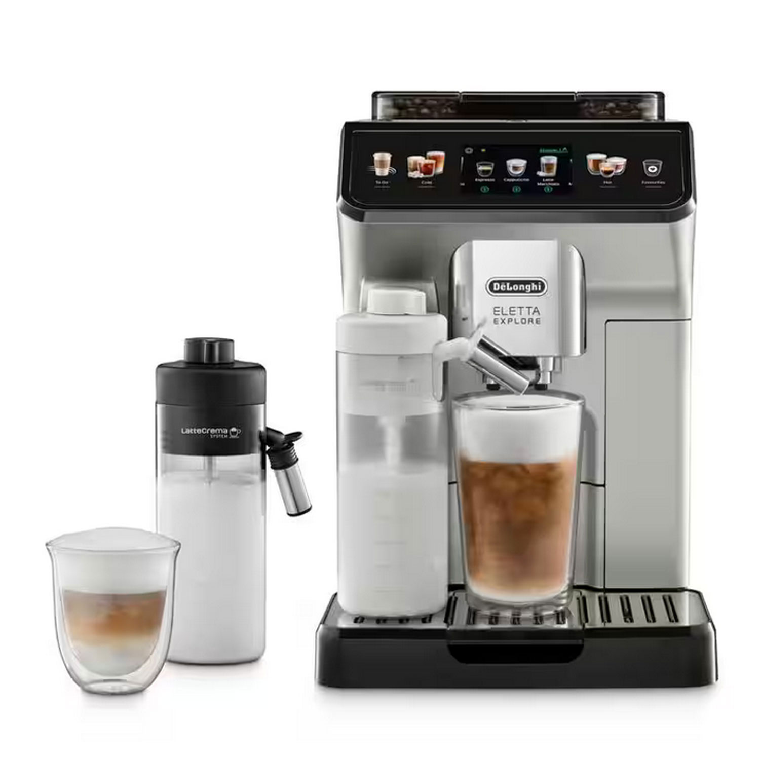 Automatic coffee machine De'Longhi ELETTA EXPLORE ECAM450.55.S — 2