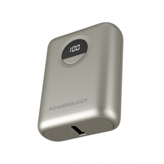 Powerology Power Bank 10000mAh Ultra-Compact PD 20W — 2