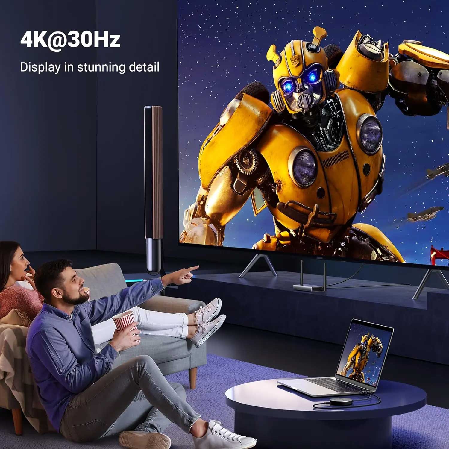 Cable UGREEN Wireless HDMI Transmitter and Receiver 90909A — 2