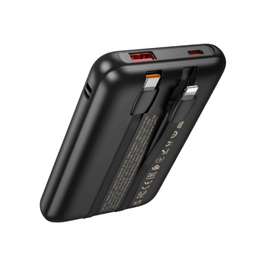 Hoco Q37 Graceful 22 W+PD20W Power Bank with Two Cables 10000mAh — 5