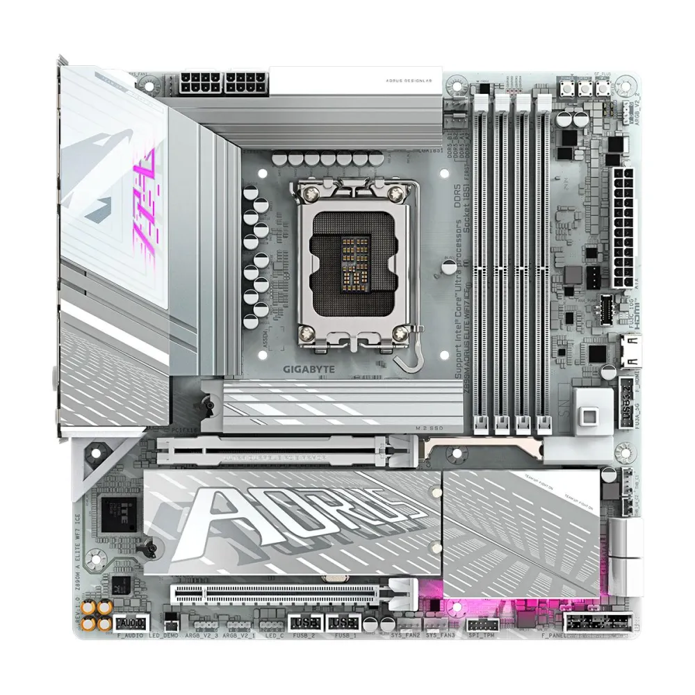 Gigabyte AORUS Elite WiFi7 ICe Z890M